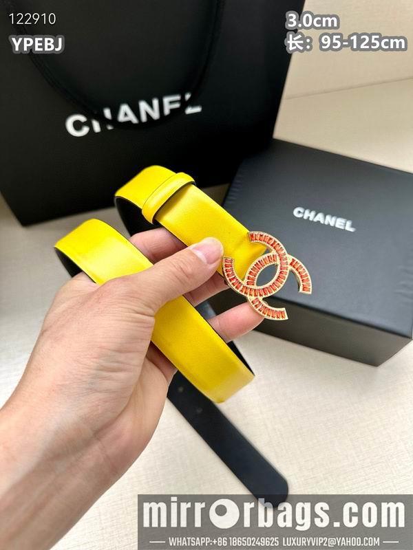 Chanel belt 30mmX95-125cm 8L26