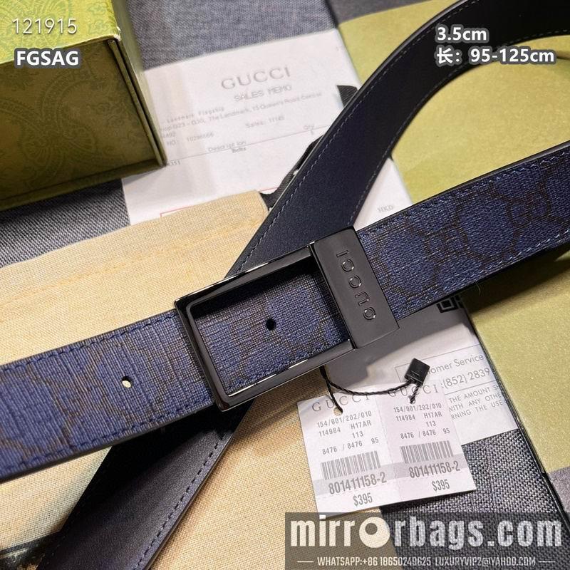 Gucci belt 35mmX95-125cm 8L01