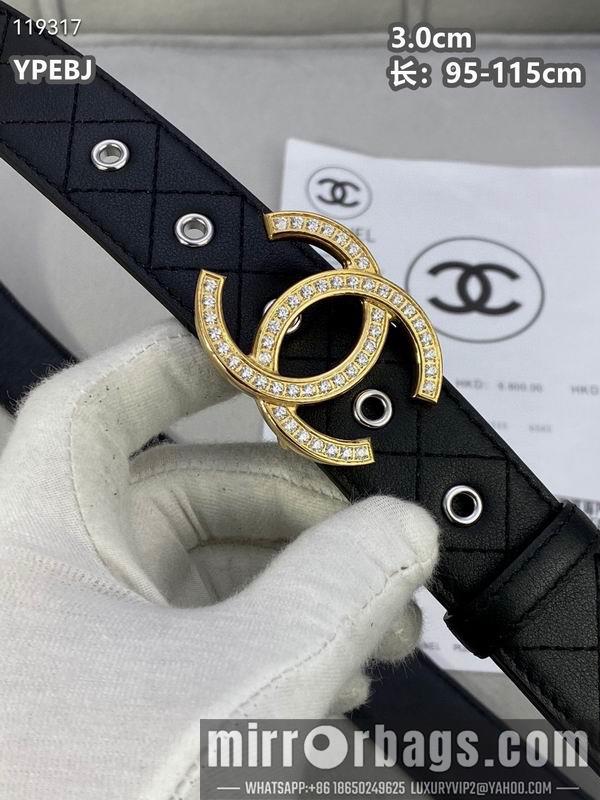 Chanel belt 30mmX95-115cm 8L040805