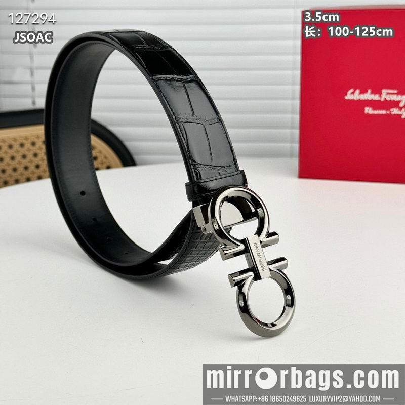 Ferragamo belt 35mmX100-125cm 8L85