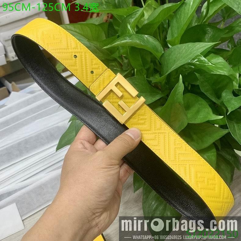 Fendi Belt 34mmX95-125cm 7D01