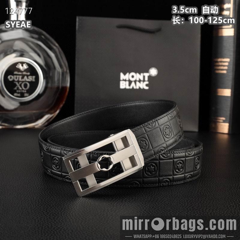 Montlanc belt 35mmX100-125cm 8L37