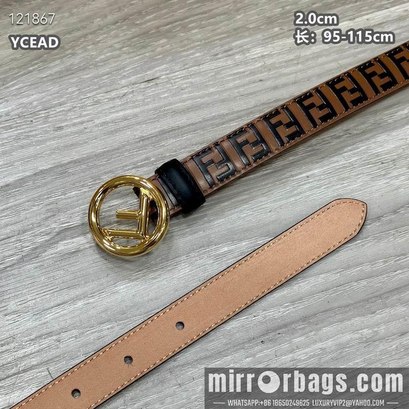 Fendi belt 20mmX95-115cm 8L20