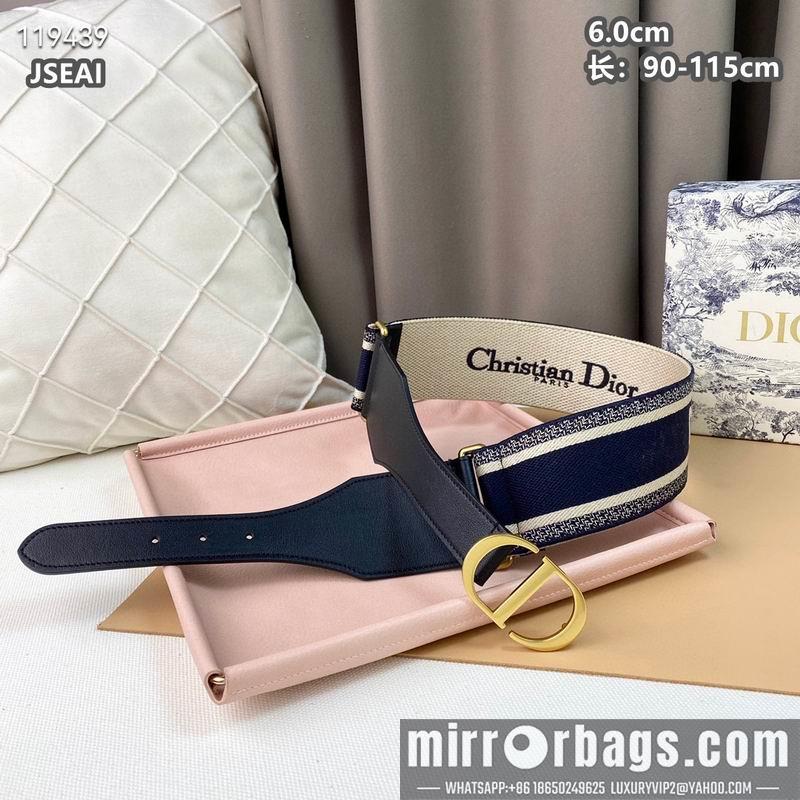 Dior belt 60mmX90-115cm 8L040801