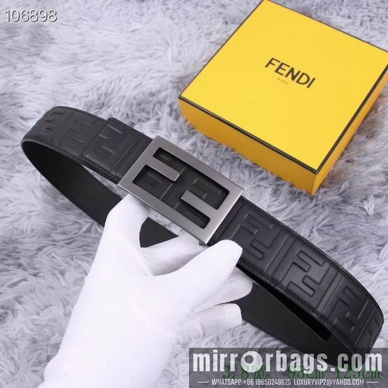 Fendi Belt 38mmX95-125cm 7D89