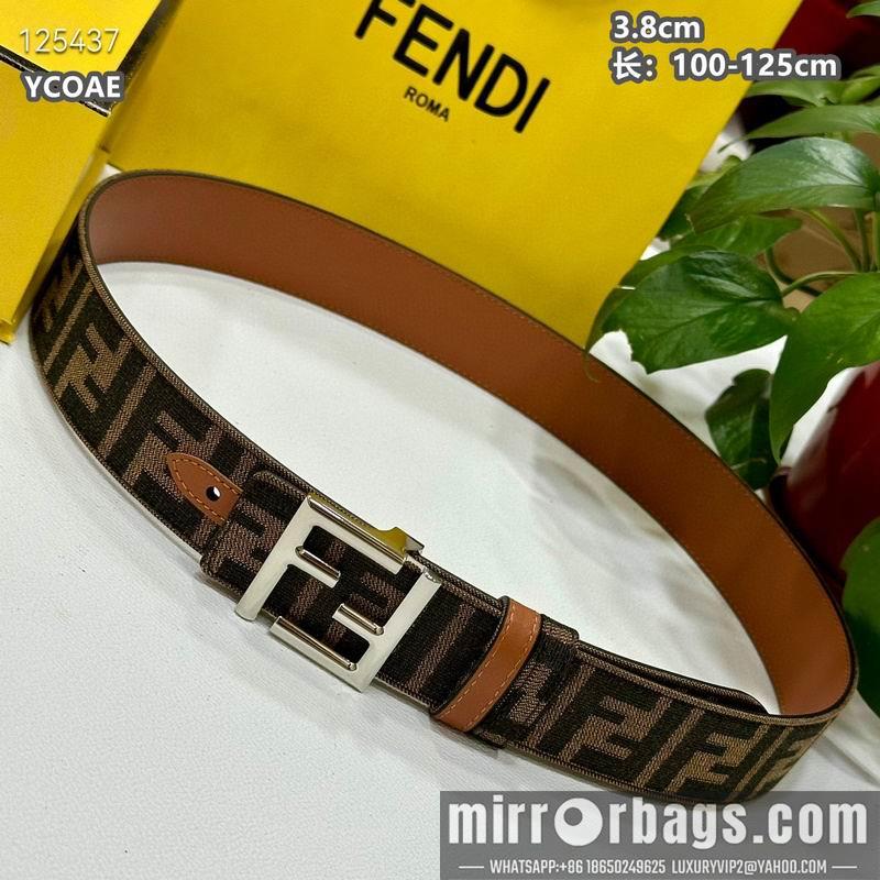 Fendi belt 38mmX100-125cm 8L15
