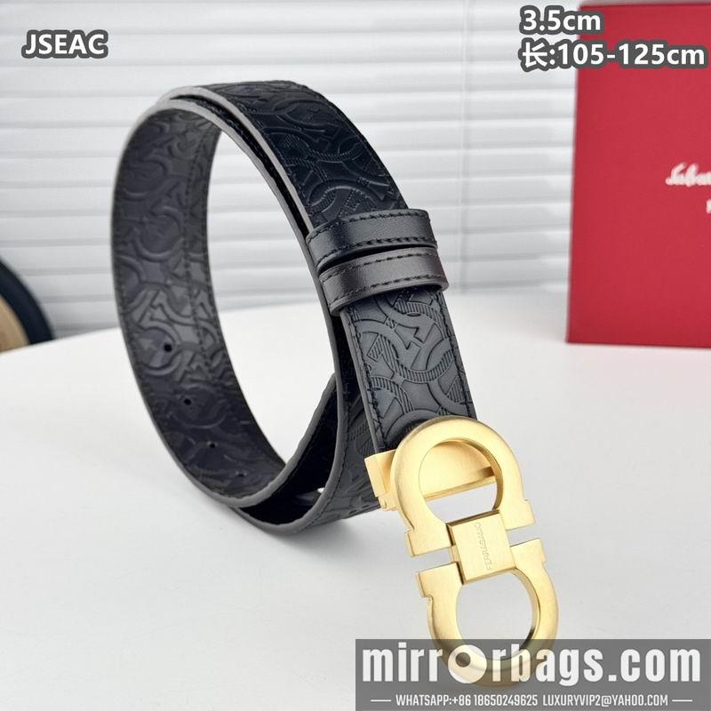 Ferragamo belt 35mmX105-125cm 8L127