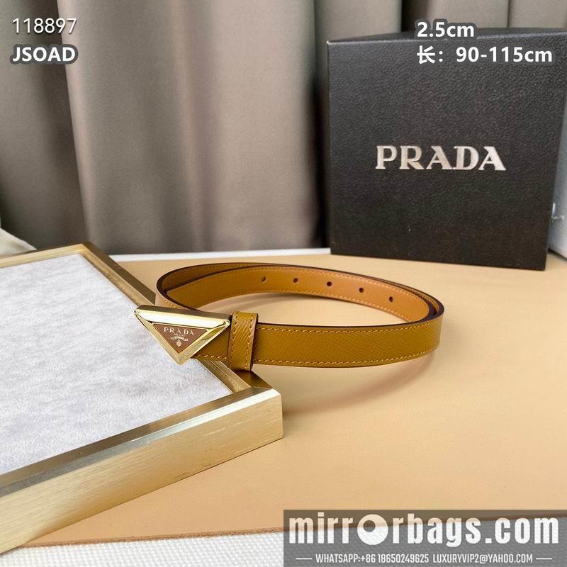 Prada belt 25mmX90-115cm 8L040801