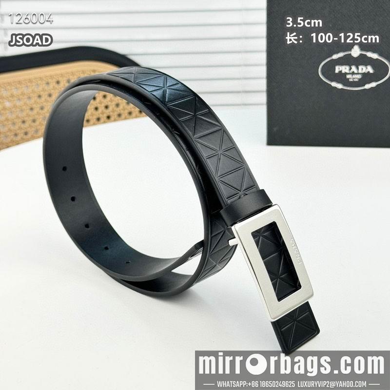 Prada belt 35mmX100-125cm 8L35