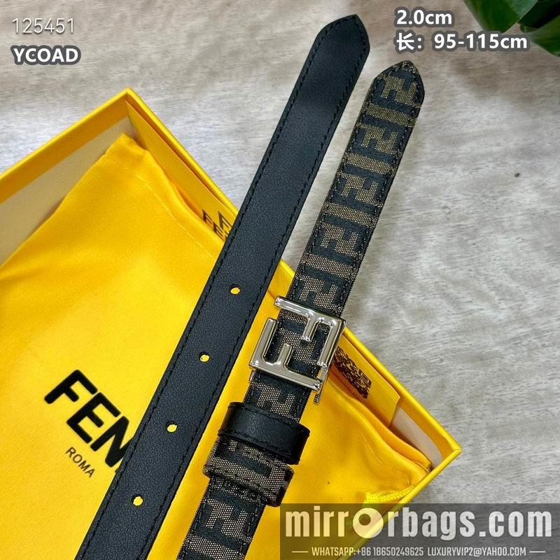 Fendi belt 20mmX95-115cm 8L13