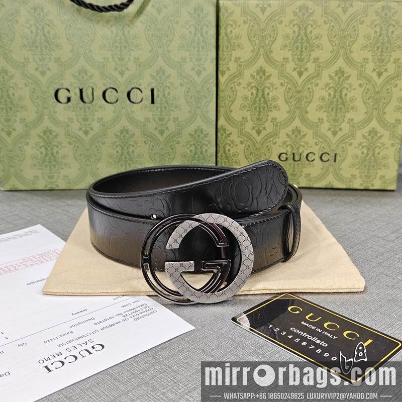 Gucci belt 38mmX90-125cm lb100602