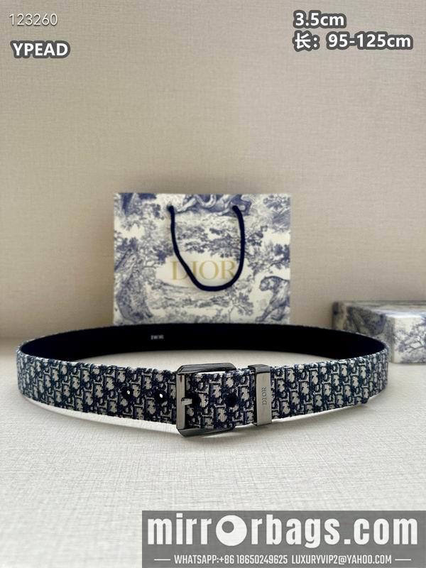 Dior belt 35mmX95-125cm 8L31