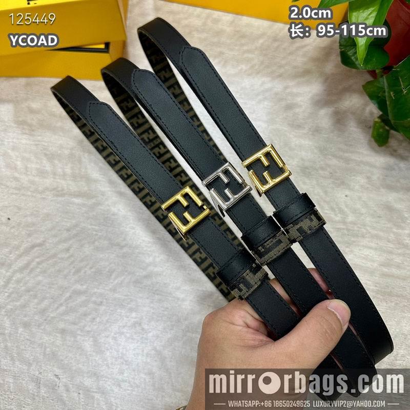 Fendi belt 20mmX95-115cm 8L13