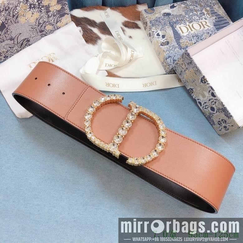 Dior Belt 70mmX95-125cm 7d06