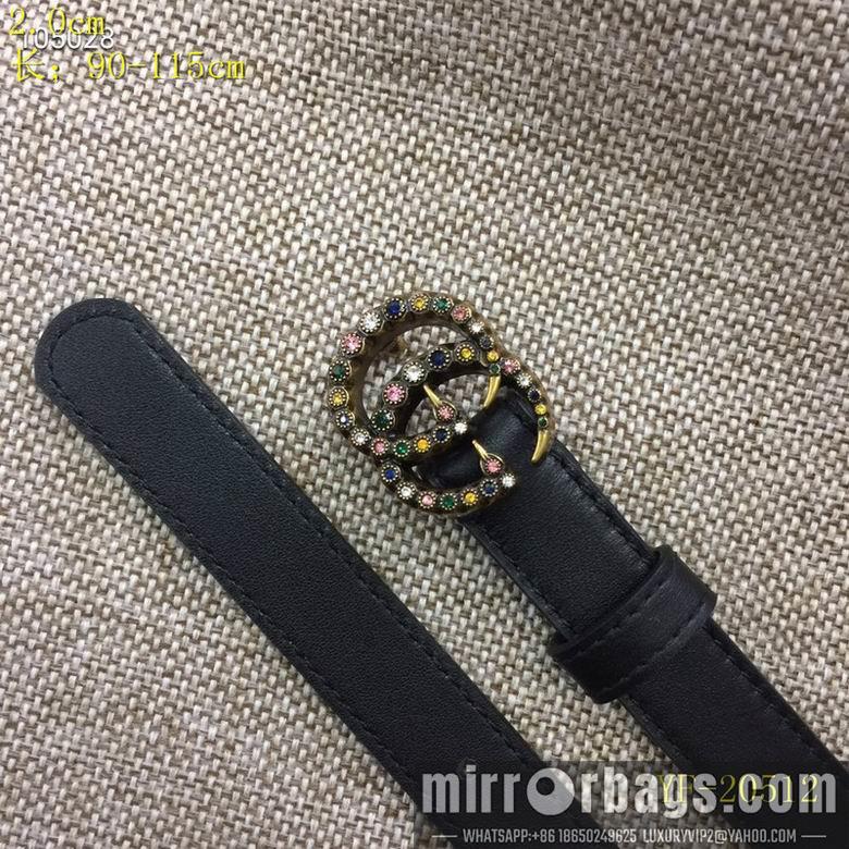Gucci Belt 20mm 90-115cm 8L06