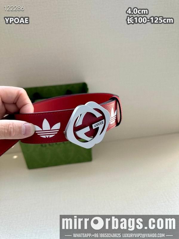 Gucci belt 40mmX100-125cm 8L136