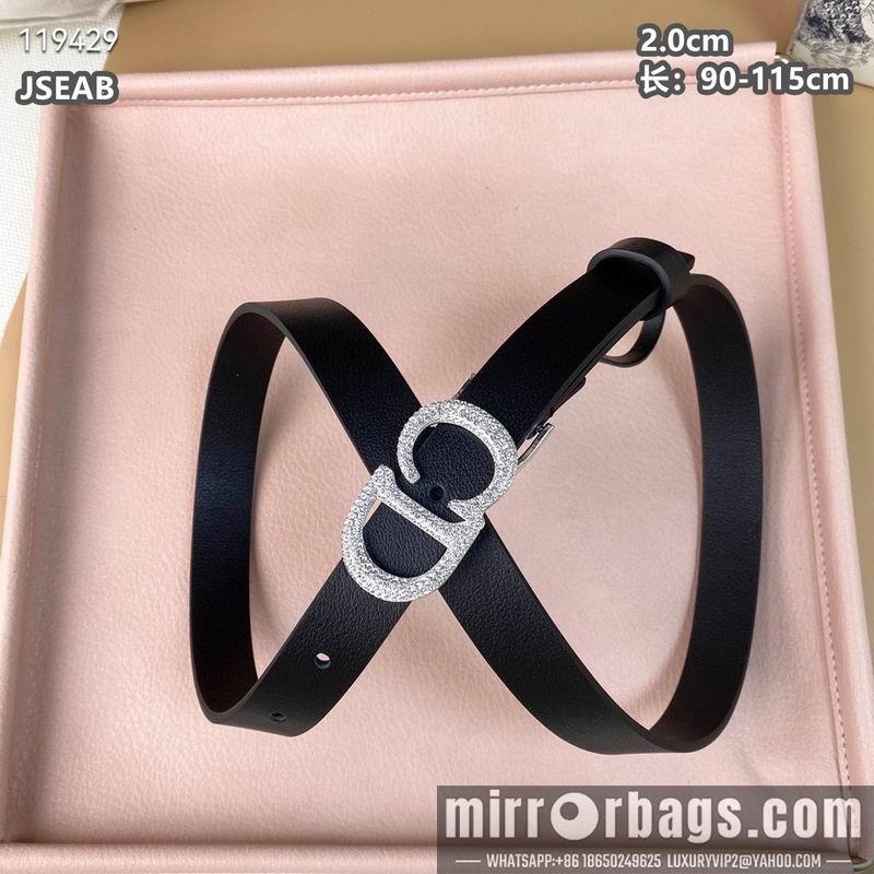 Dior belt 20mmX90-115cm 8L040801