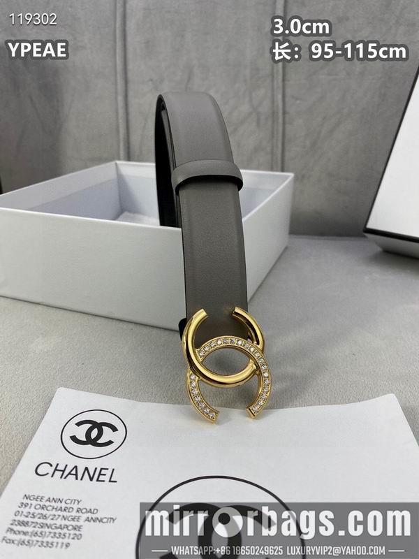 Chanel belt 30mmX95-115cm 8L040803