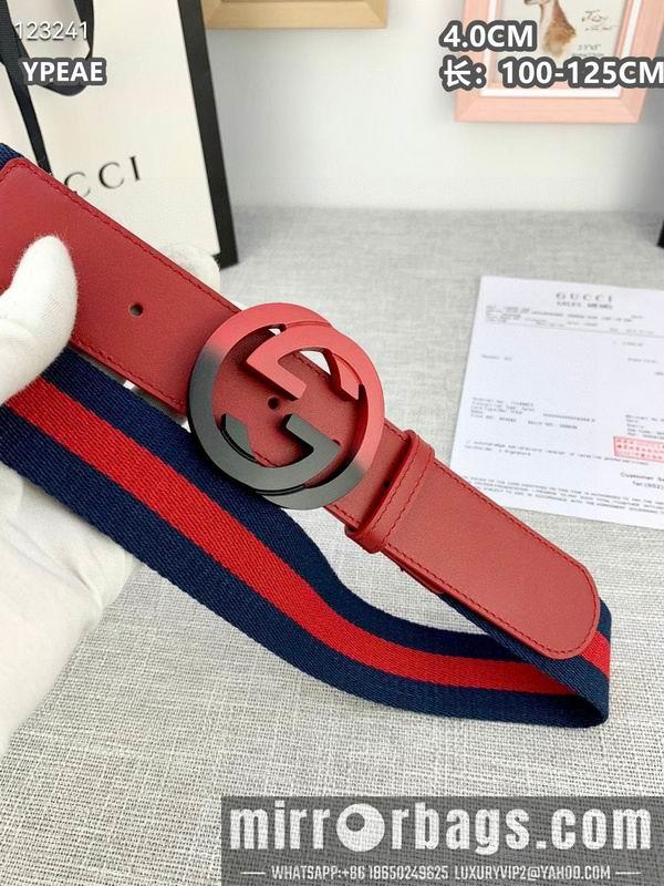 Gucci belt 40mmX100-125cm 8L135
