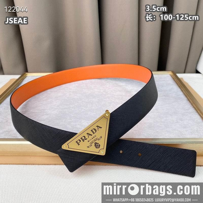 Prada belt 35mmX100-125cm 8L43