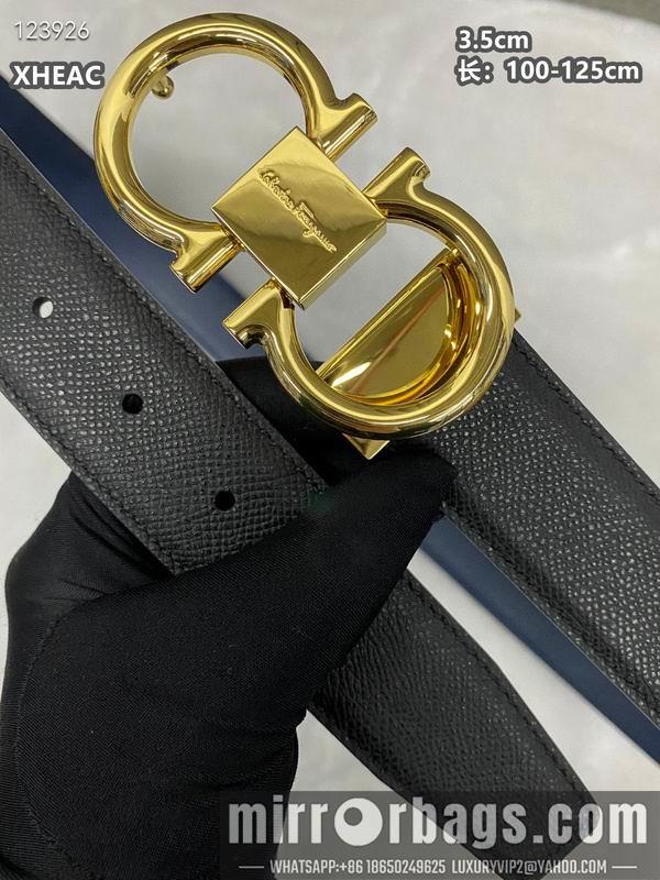 Ferragamo belt 35mmX100-125cm 8L44