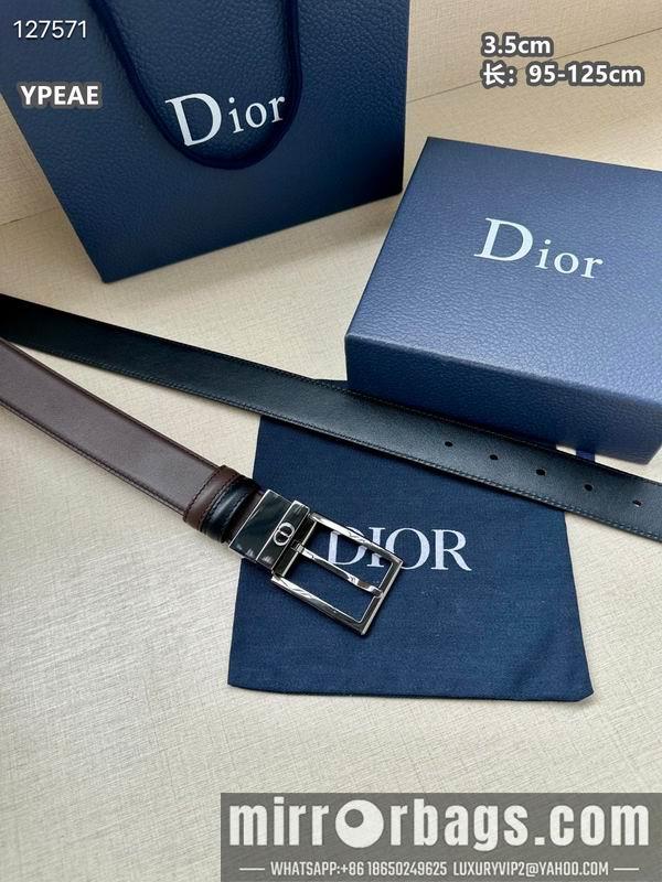 Dior belt 35mmX95-125cm 8L32