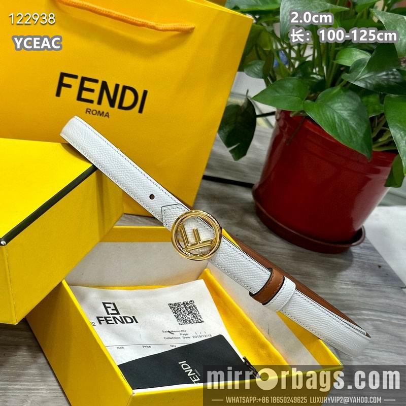 Fendi belt 20mmX100-125cm 8L22