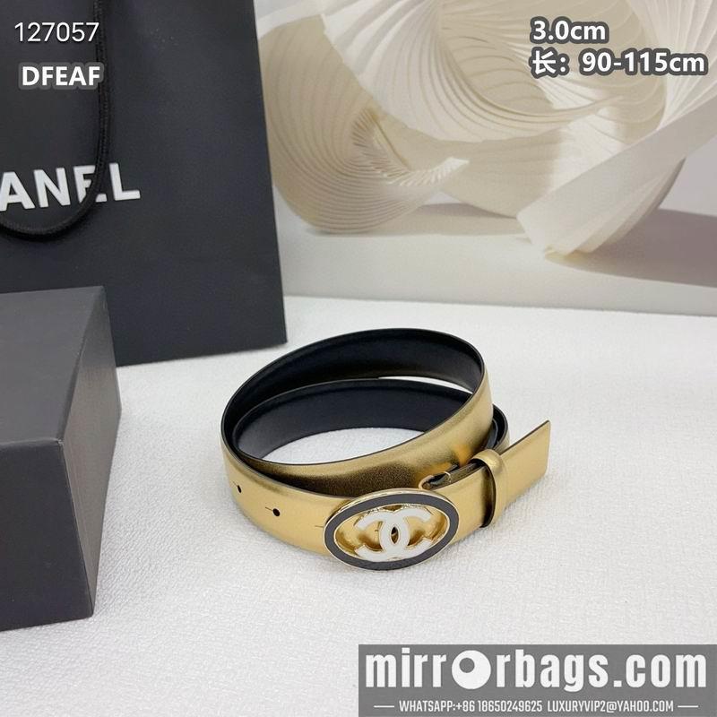 Chanel belt 30mmX90-115cm 8L34