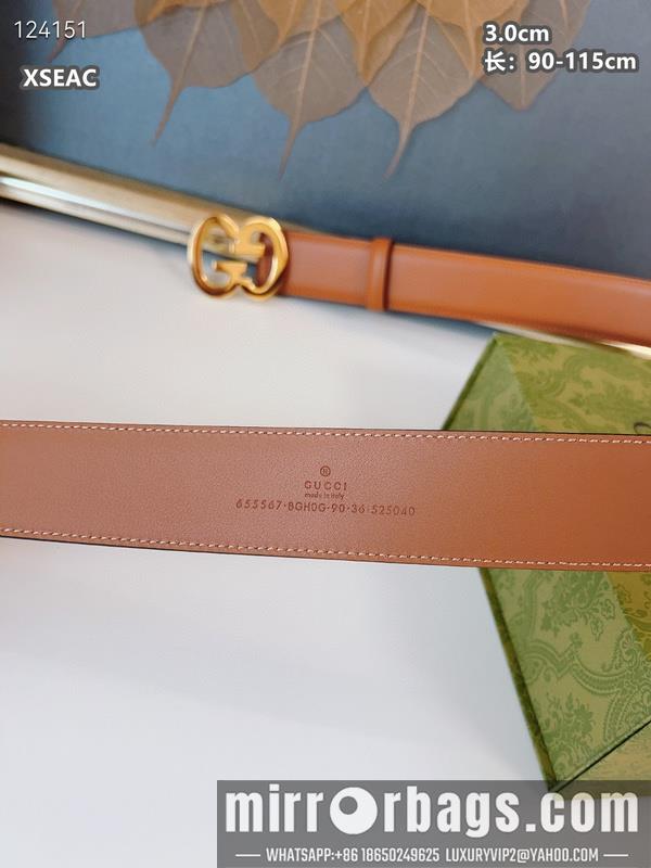 Gucci belt 30mmX90-115cm 8L06