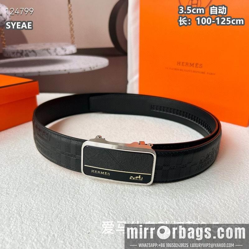 Hermes belt 35mmX100-125cm 8L12