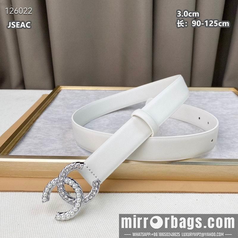 Chanel belt 30mmX90-125cm 8L16