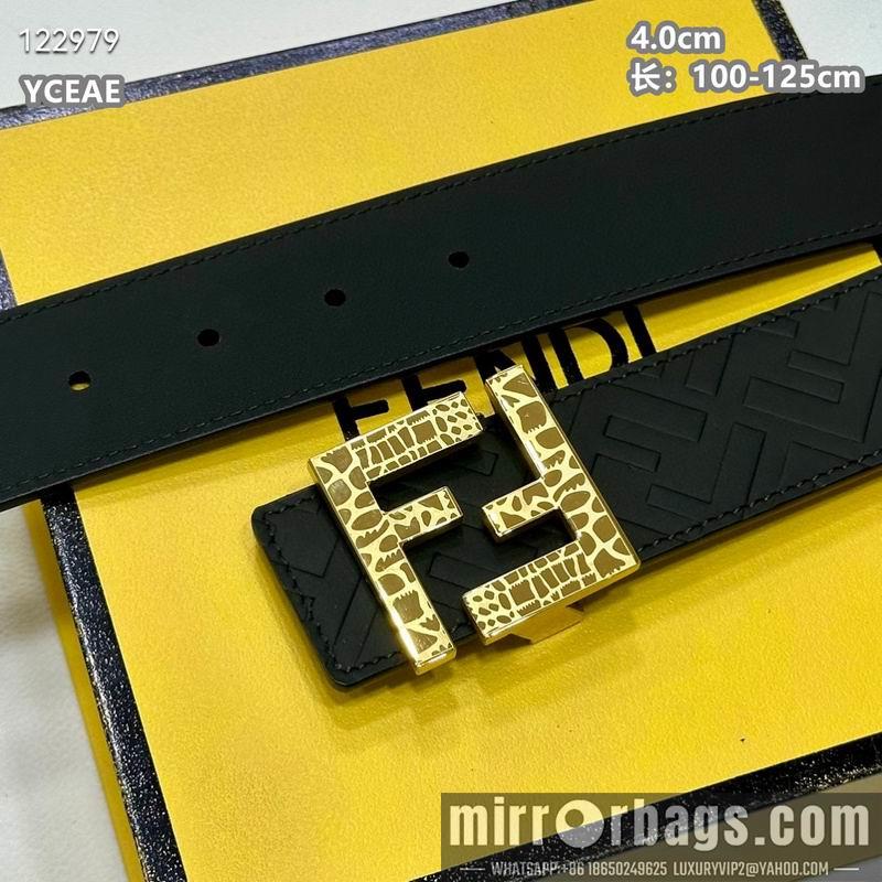 Fendi belt 40mmX100-125cm 8L79