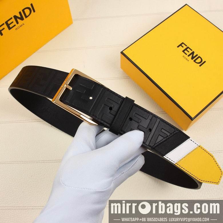 Fendi Belt 38mmX95-125cm 7D60