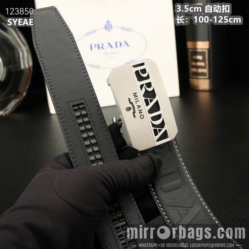Prada belt 35mmX100-125cm 8L58