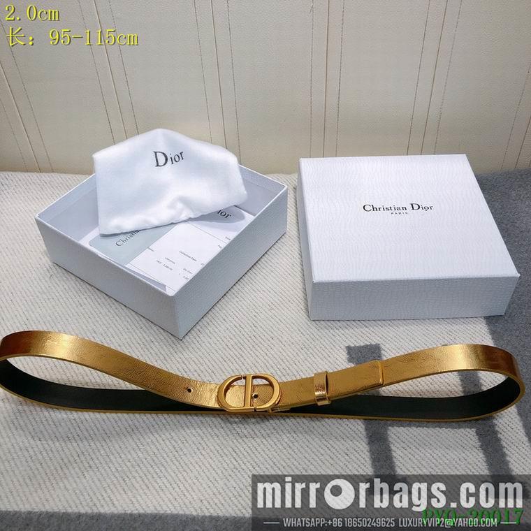 Dior Belt 20mmX95-115cm 8L14