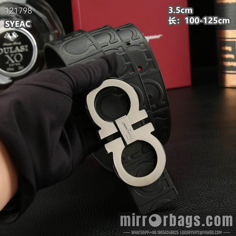 Ferragamo belt 35mmX100-125cm 8L75