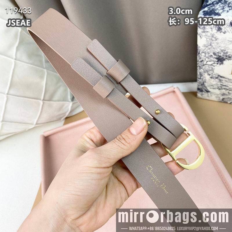 Dior belt 30mmX95-125cm 8L040802
