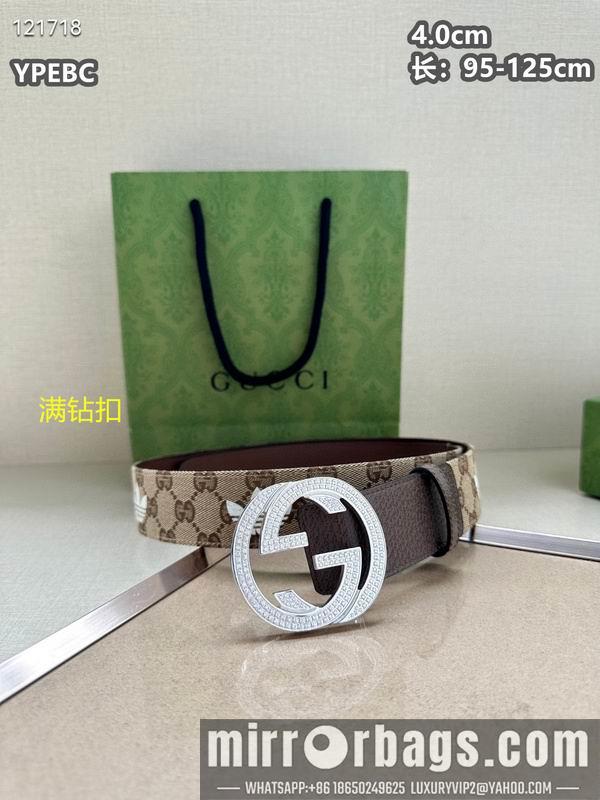 Gucci belt 40mmX95-125cm 8L116