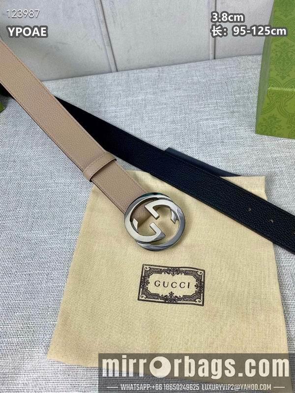 Gucci belt 38mmX95-125cm 8L10