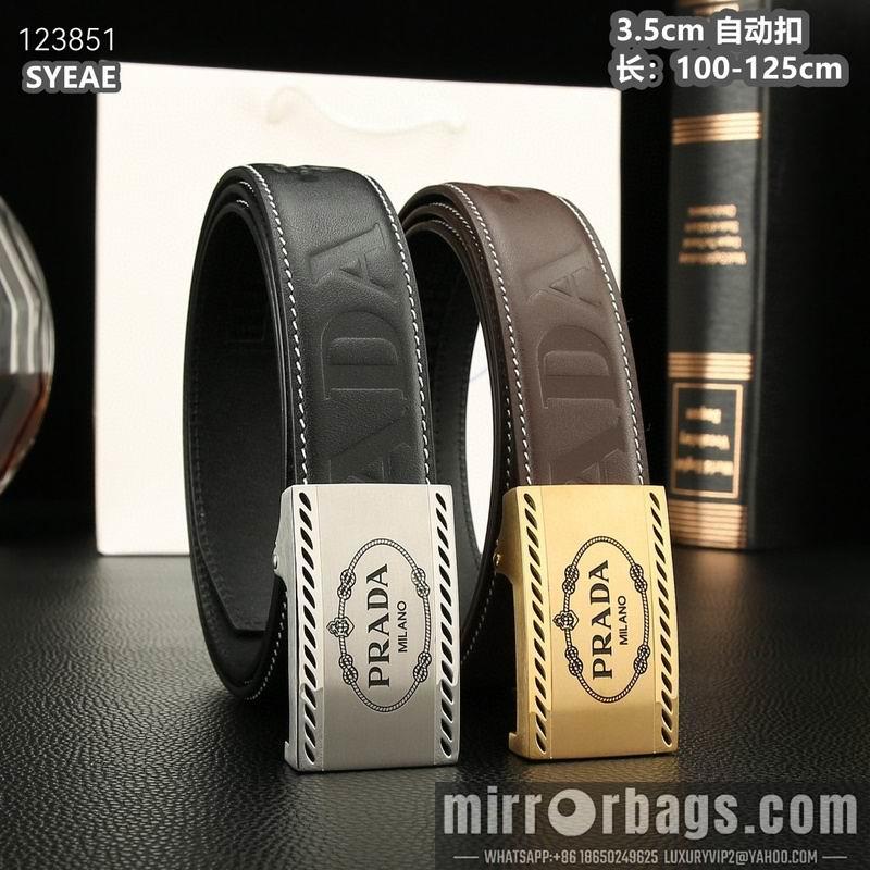 Prada belt 35mmX100-125cm 8L57