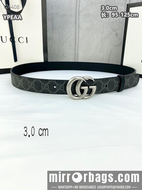 Gucci belt 30mmX95-125cm 8L19