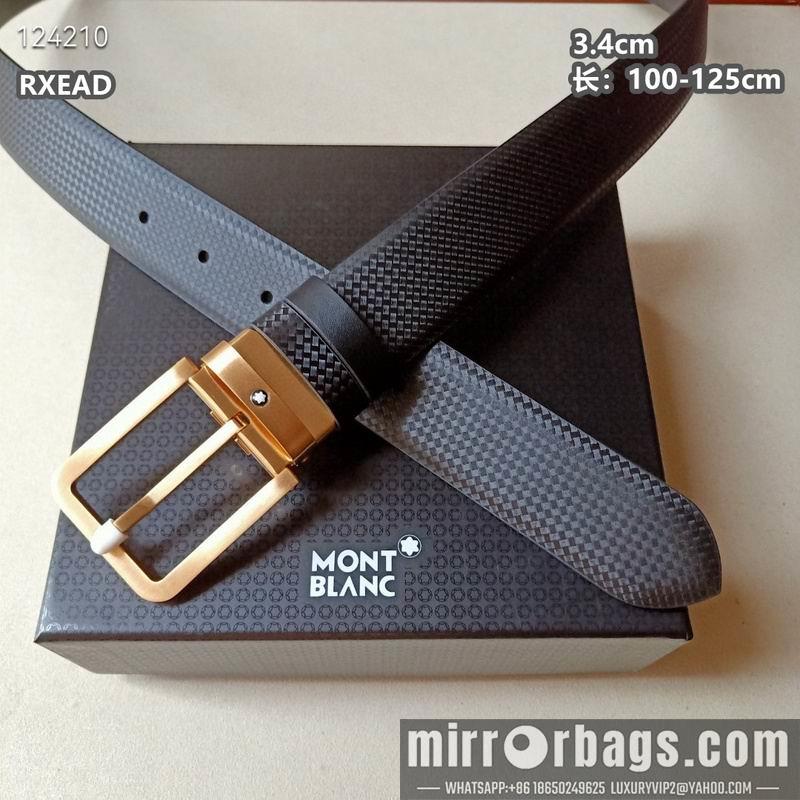 Montblanc belt 34mmX100-125cm 8L07