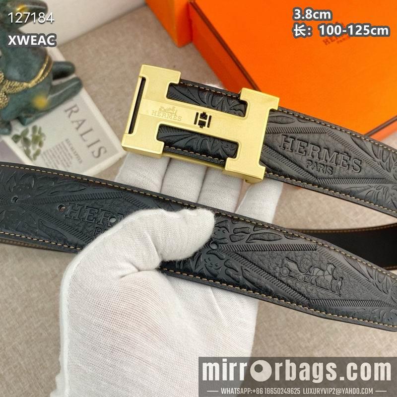 Hermes belt 38mmX100-125cm 8L39