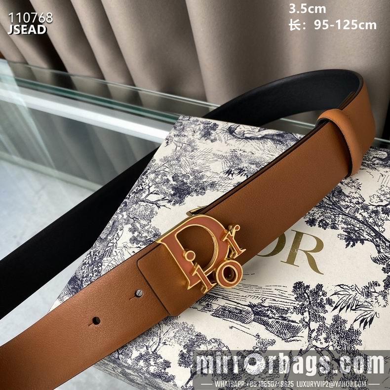 Dior Belt 35mm 95-125cm 8L06