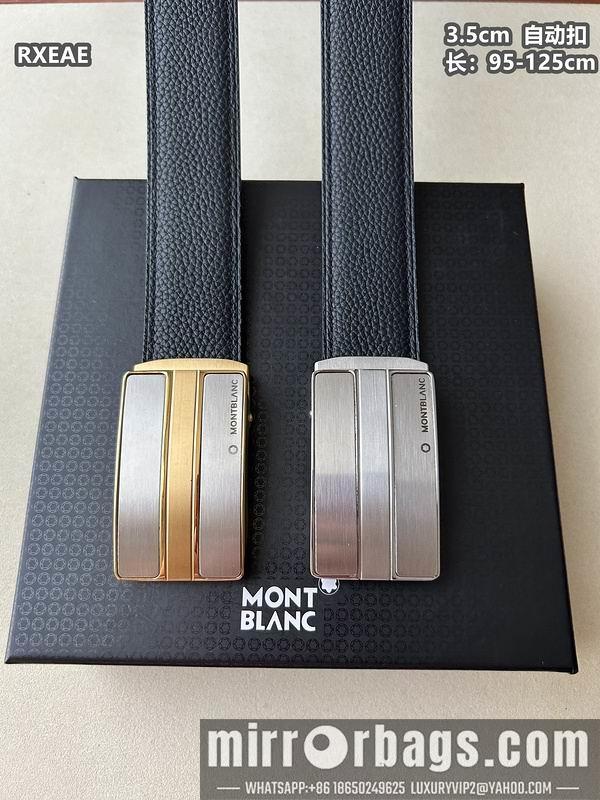 Montlanc belt 35mmX100-125cm 8L78