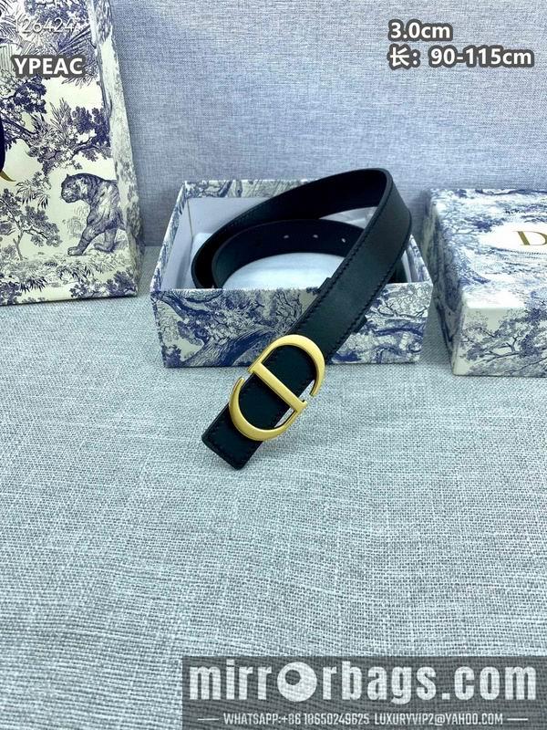 Dior belt 30mmX90-115cm 8L111002