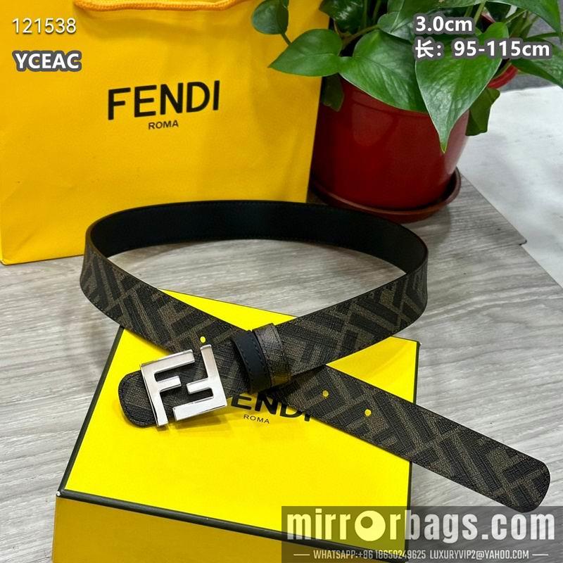 Fendi belt 30mmX95-115cm 8L23