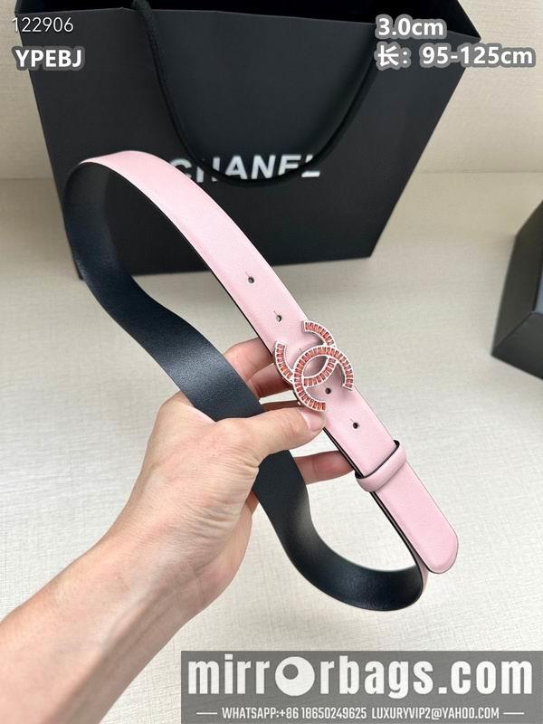 Chanel belt 30mmX95-125cm 8L26