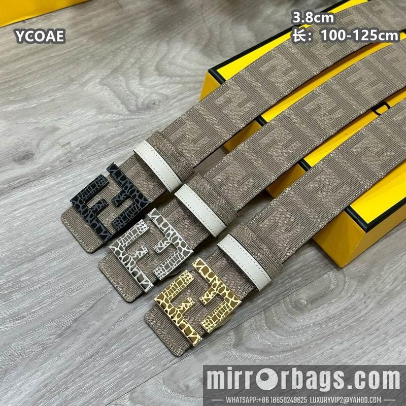 Fendi belt 38mmX100-125cm 8L31