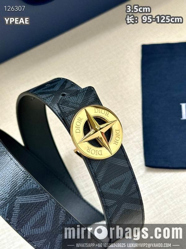Dior belt 35mmX95-125cm 8L18